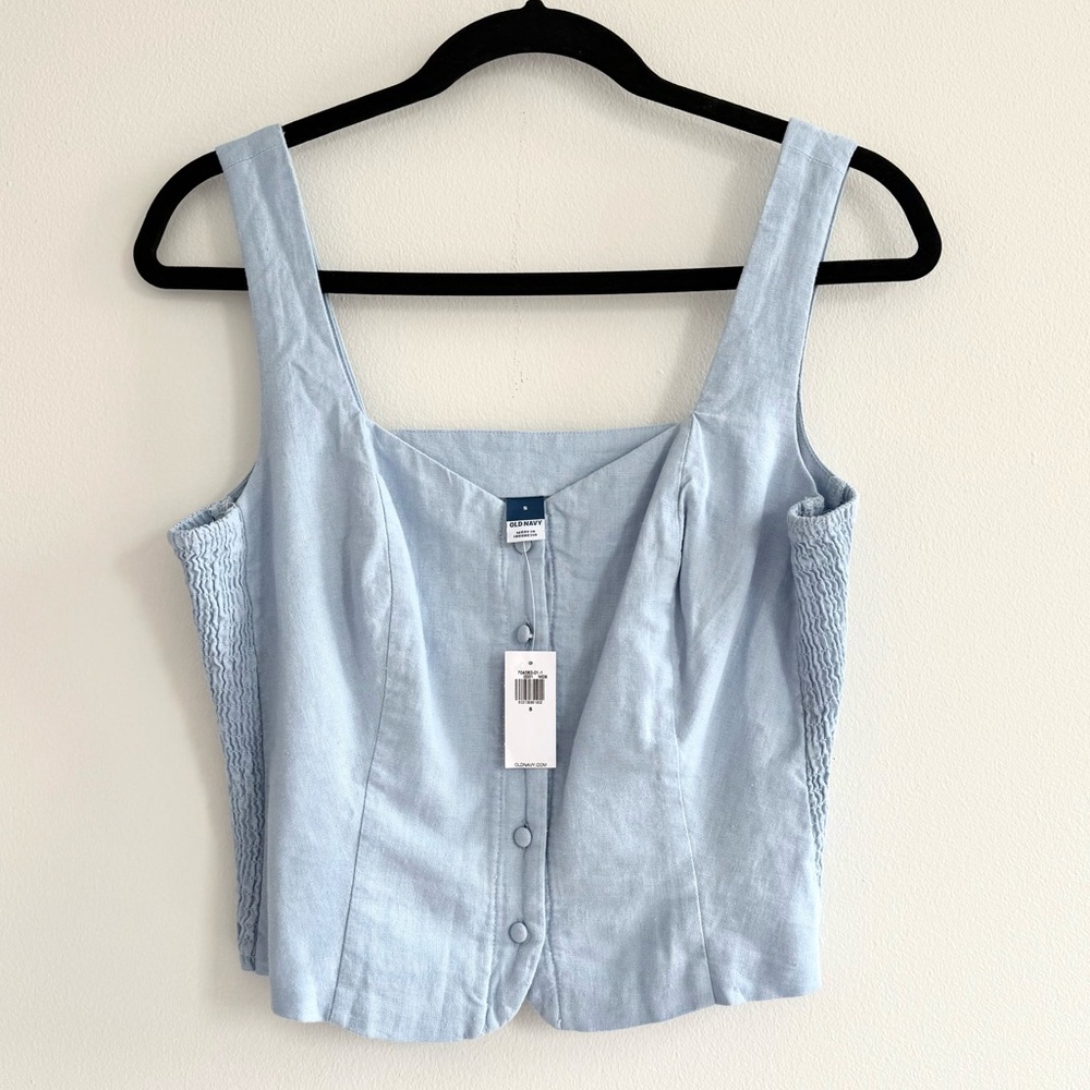 Old Navy Blue Sleeveless Top